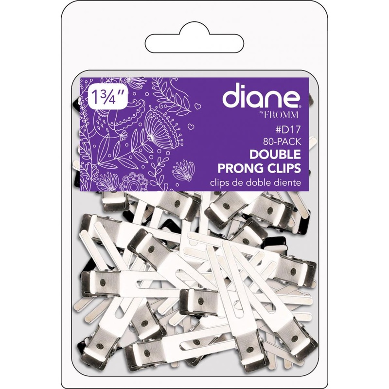 Diane — Double prong clip 80/pack