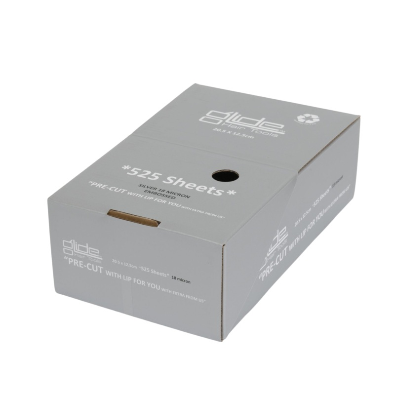 GLIDE PRE-CUT FOIL – 18 MICRO 20.5 X 12.5CM 525 SHEETS