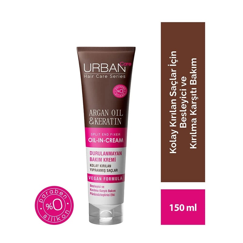 Urban Care Argan Oil & Keratin Color Protection-Oil In-Cream 150 Ml