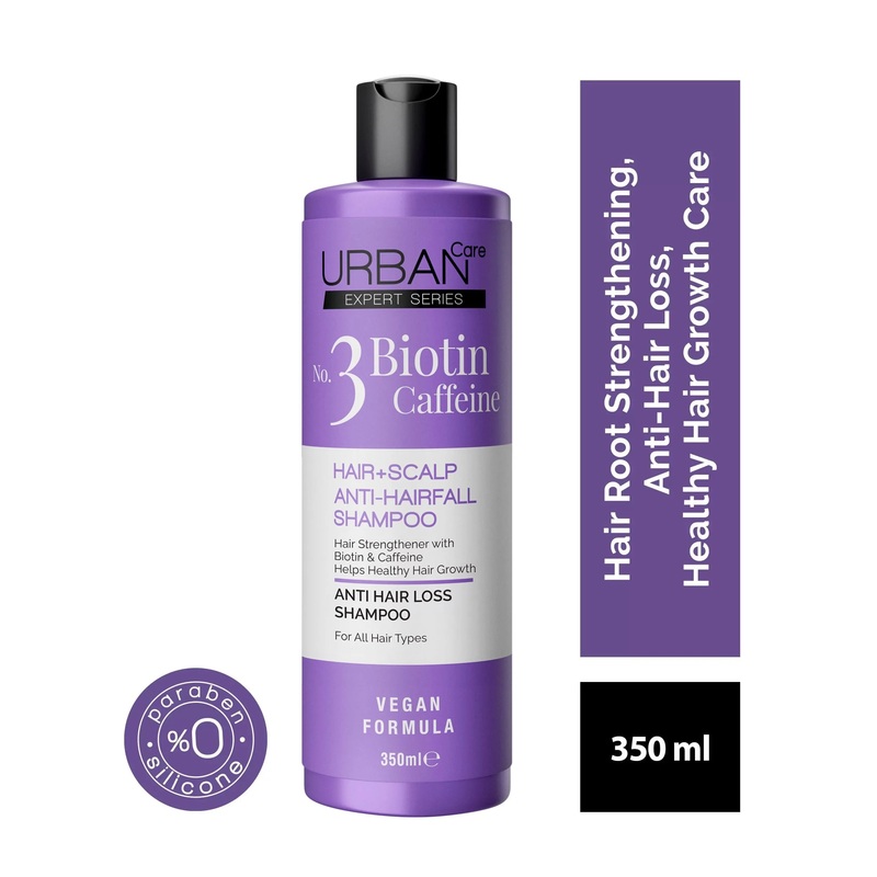 Urban Care Expert Biotin & Caffein Hair + Scalp Shampoo 350 Ml