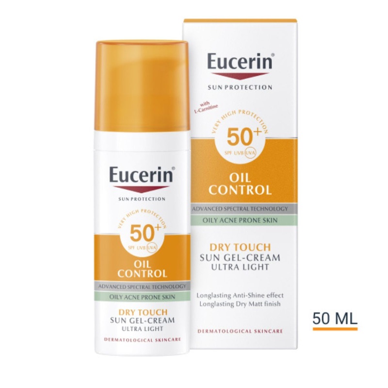 Eucerin Sun Face Oil Control Dry Touch Gel SPF50
