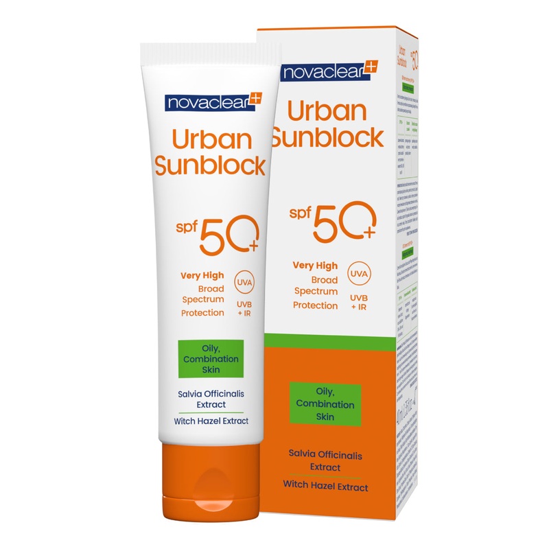 Novaclear Urban Spf50+ (Oily Skin) Cream 50ml