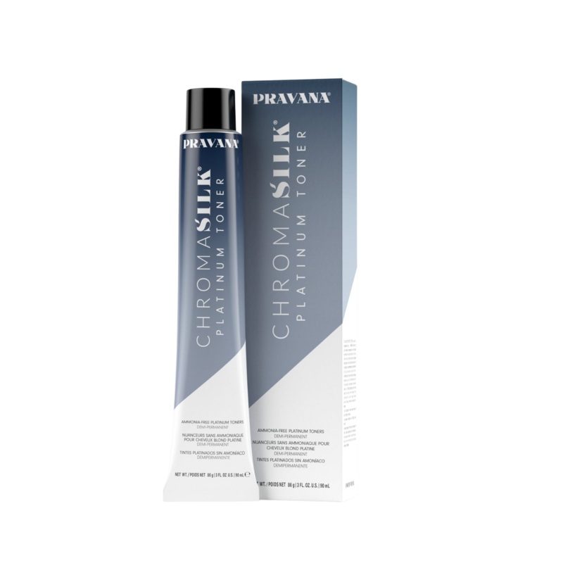 PRAVANA CHROMASILK PLATINUM TONER 90ML SMOKE