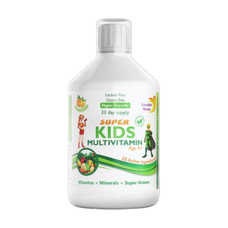 Swedish Nutra Super Kids Multivitamin 500ml