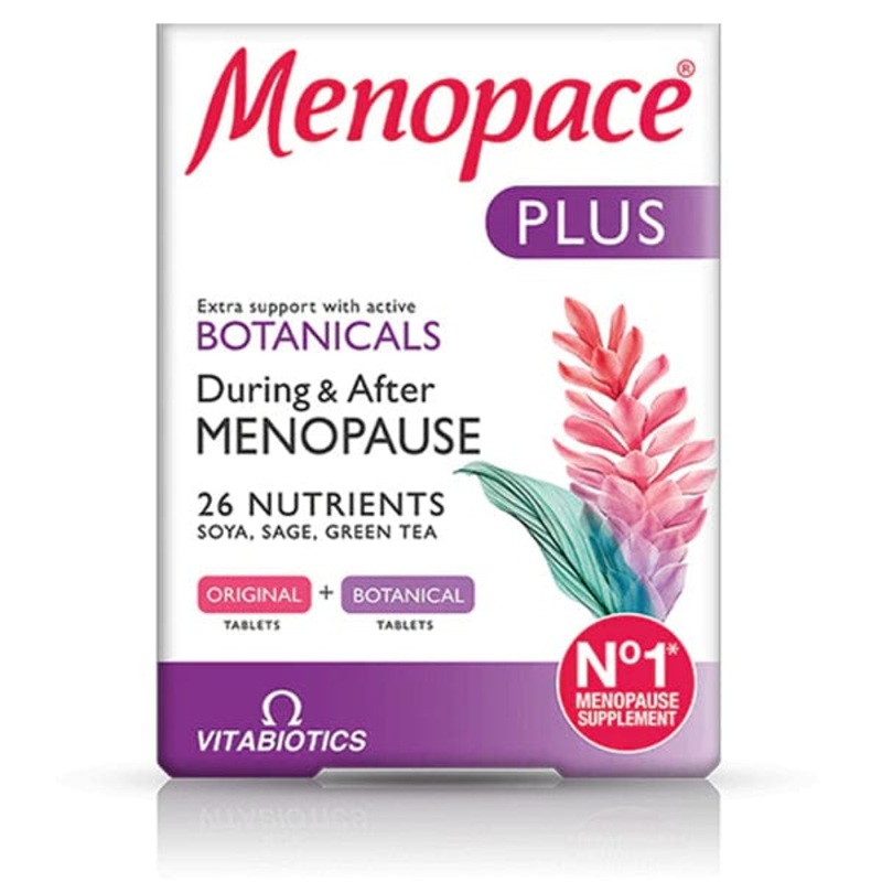 Vitabiotics Menopace Plus 56 Tablets