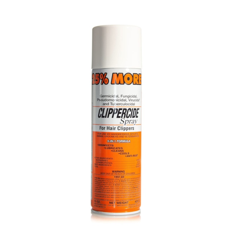 CLIPPERCIDE SPRAY FOR HAIR CLIPPERS 425G