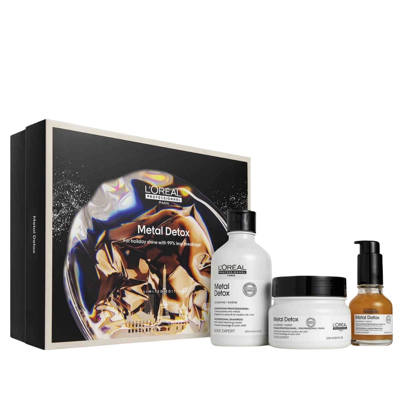 L’Oral Professionnel Serie Expert Metal Detox Trio Gift Set