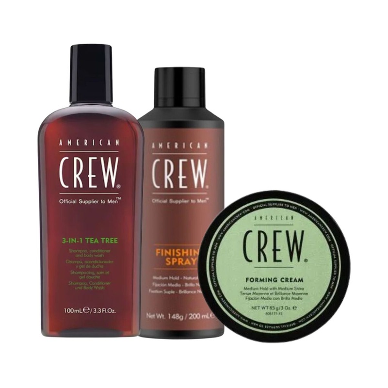 American Crew Hair Cleanse & Styling Solution Bundle