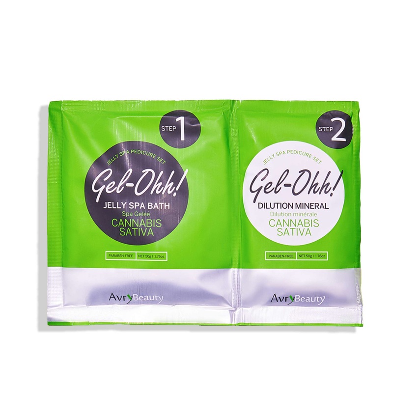Avry Beauty Gel-Ohh Jelly Spa Pedi Bath – Cannabis Sativa