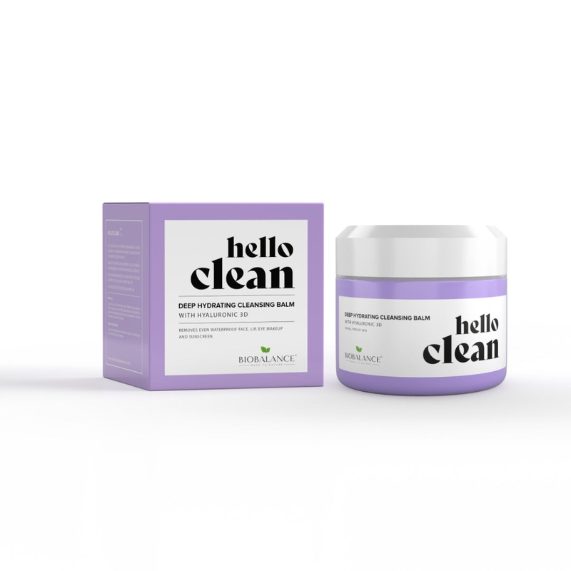 Bio Balance Hello CleanDeep HydratingCleansing Balm With Hyaluronic 3D 100ml