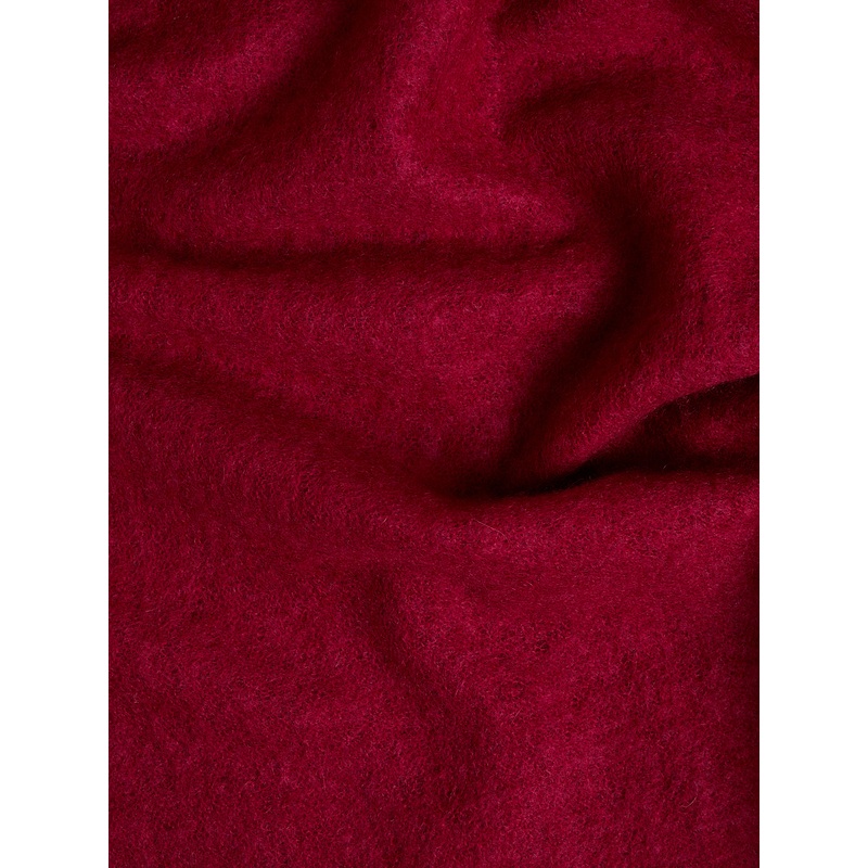 Fuzzy Feutre Shawl in Berry