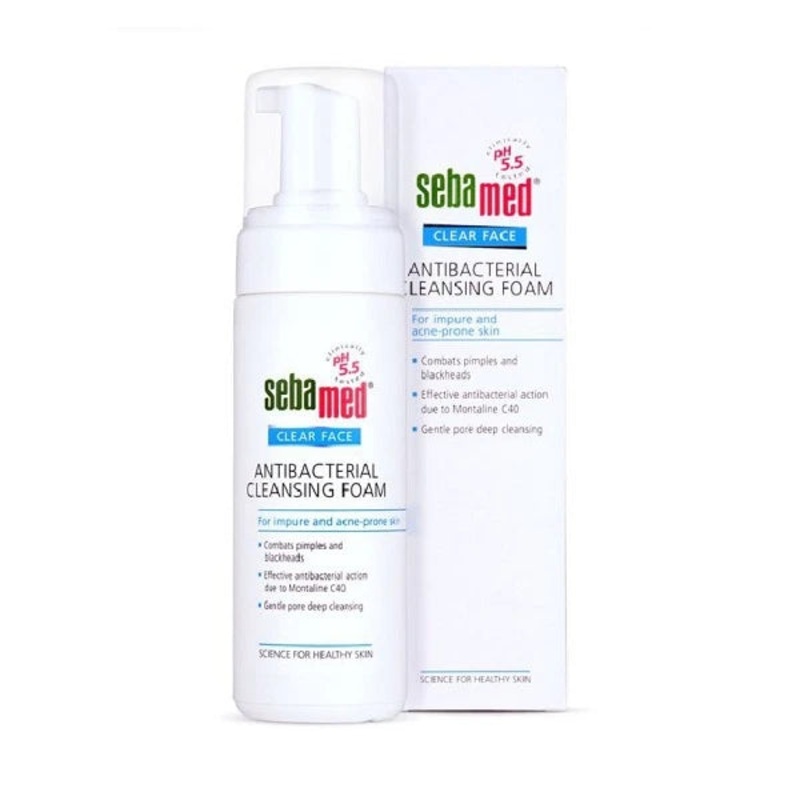 Sebamed Clear Face Antibacterial Cleansing Foam 150ml
