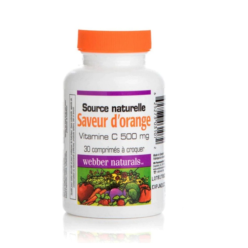 Webber Naturals – Vitamine C 500mg