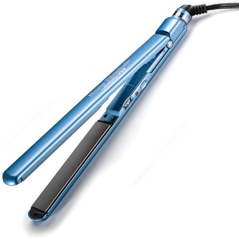 Babyliss Pro — Nano-titanium and Ceramic Flat Iron 1'' – Extra-long plates