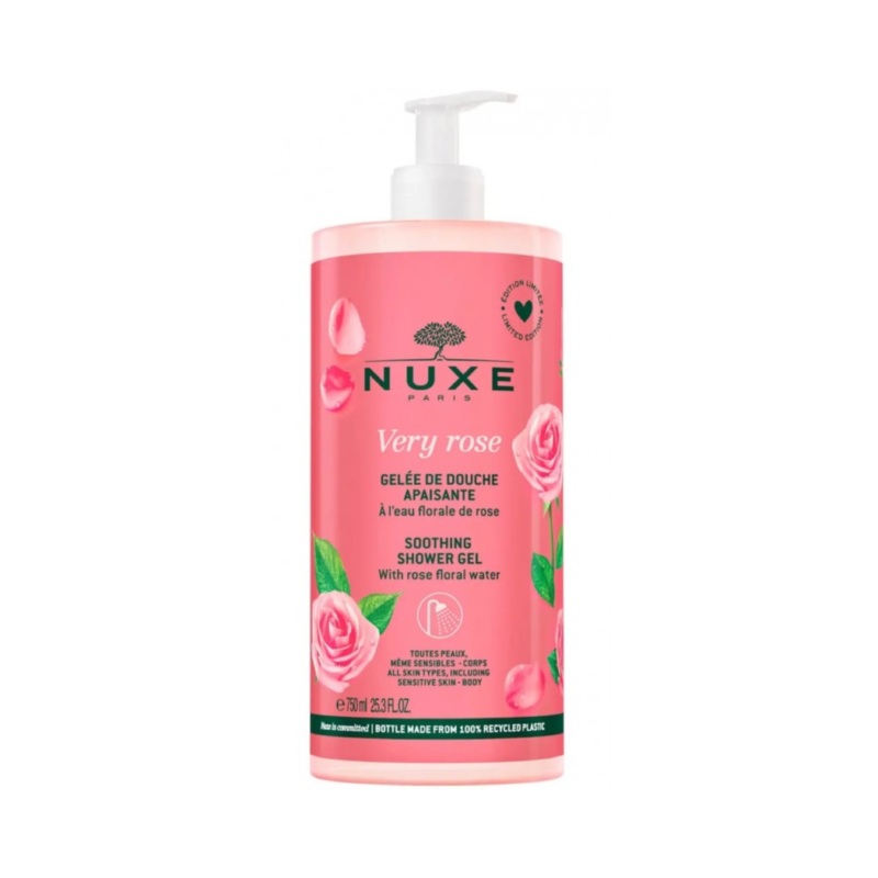 Nuxe – Very Rose Soothing Shower Gel 750ml