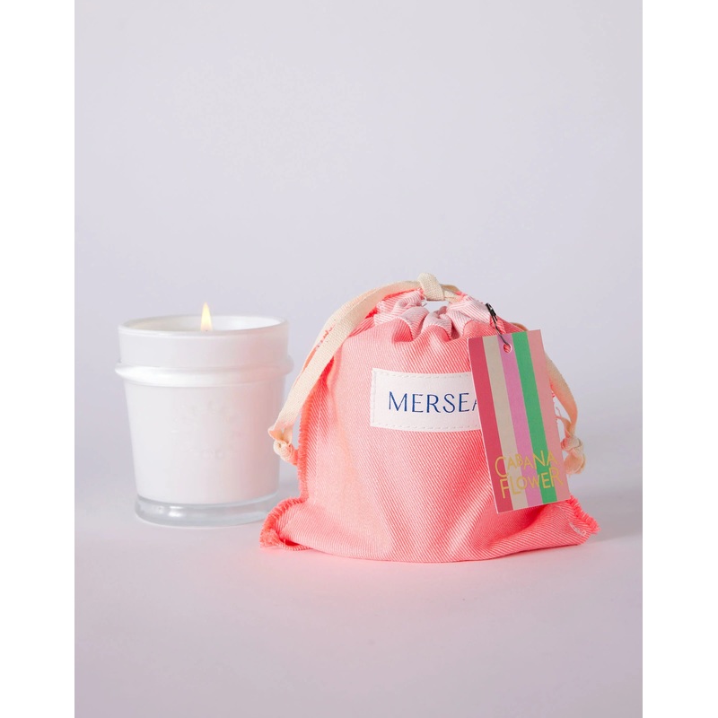 Cabana Flower Sandbag Candle