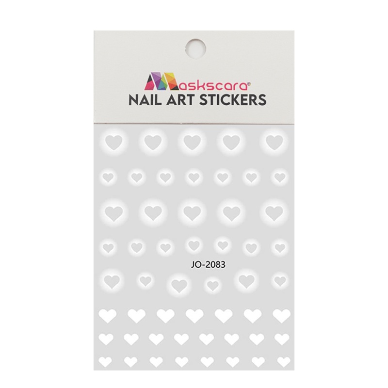 Nail Art Sticker – Airbrush Hearts