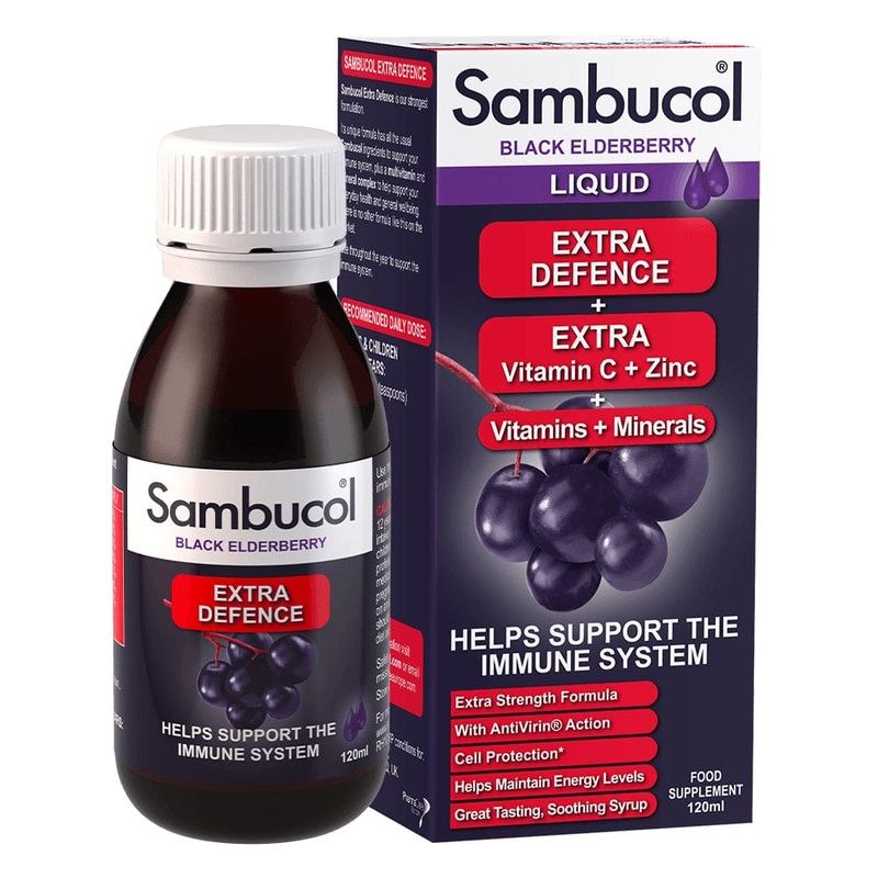 Sambucol Extra Defence Liquid 120ml