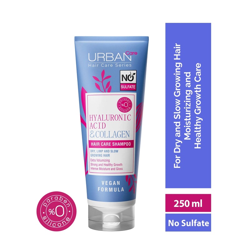 Urban Care Hyaluronic Acid & Collagen No Sulfate Shampoo 250 Ml