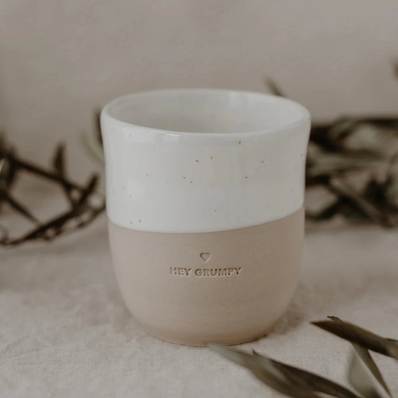 Becher HEY GRUMPY – Eulenschnitt