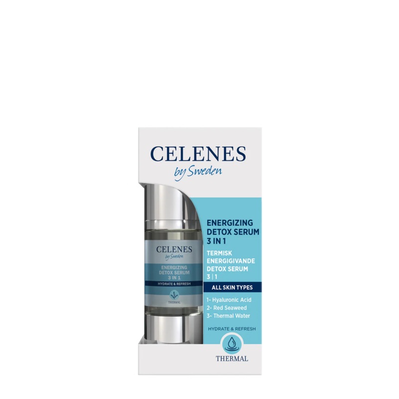 Celenes Energizing Detox 3in1 Serum 30ml