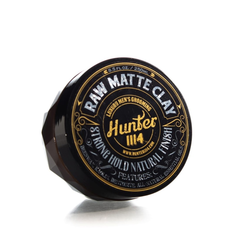 HUNTER 1114 Raw Matte Clay Strong Hold Natural Finish  |  Various Sizes