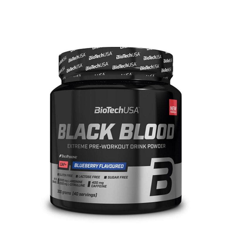 Biotech USA – Black Blood CAF+ Blueberry Flavoured