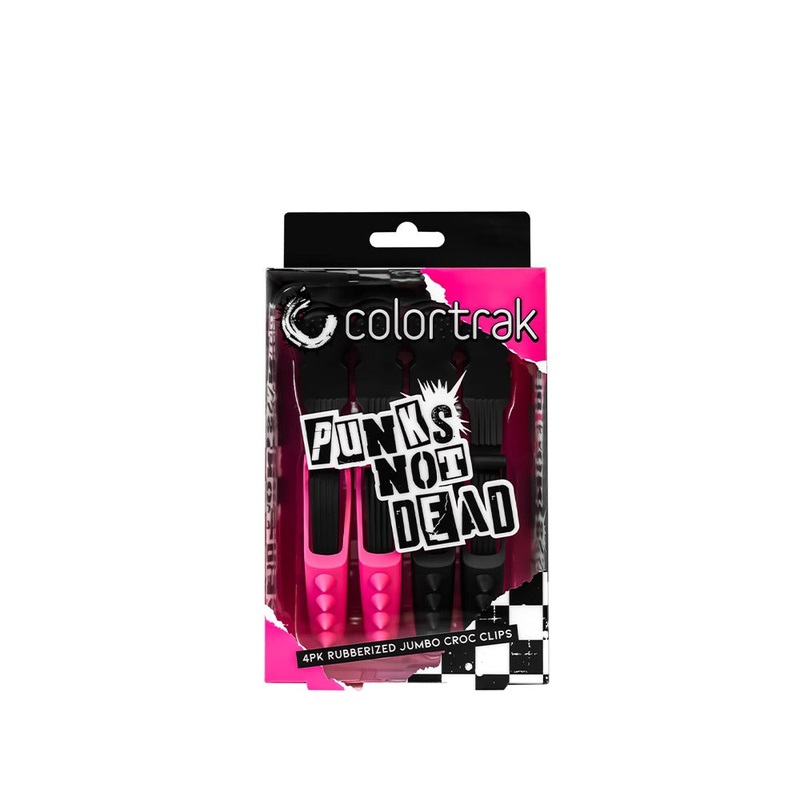 Colortrak Punks Not Dead – Jumbo Croc Clips 4pk