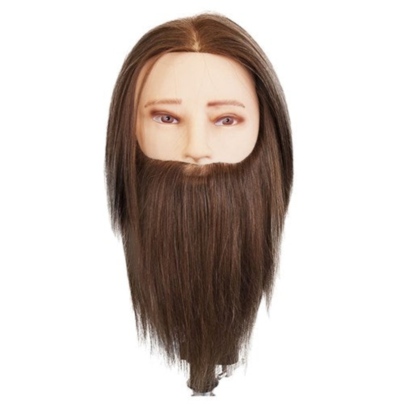 DATELINE PROFESSIONAL JAMES LIGHT BROWN WITH LONG BEARD MANNEQUIN