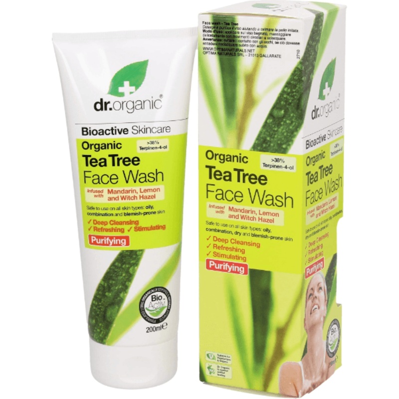 Dr. Organic – Tea Tree Face Wash