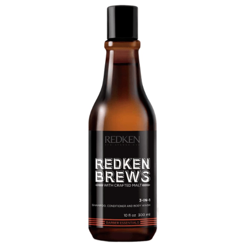 REDKEN BREWS 3-IN-1 SHAMPOO 300ML
