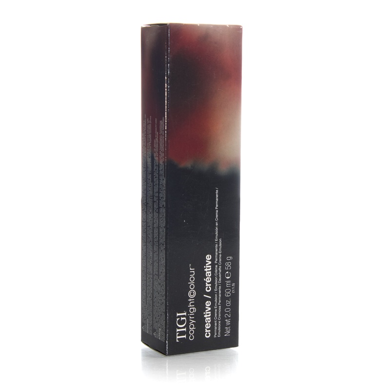 TIGI COPYRIGHT COLOUR CREATIVE PERMANENT 60ML 4/85 *CLEARANCE