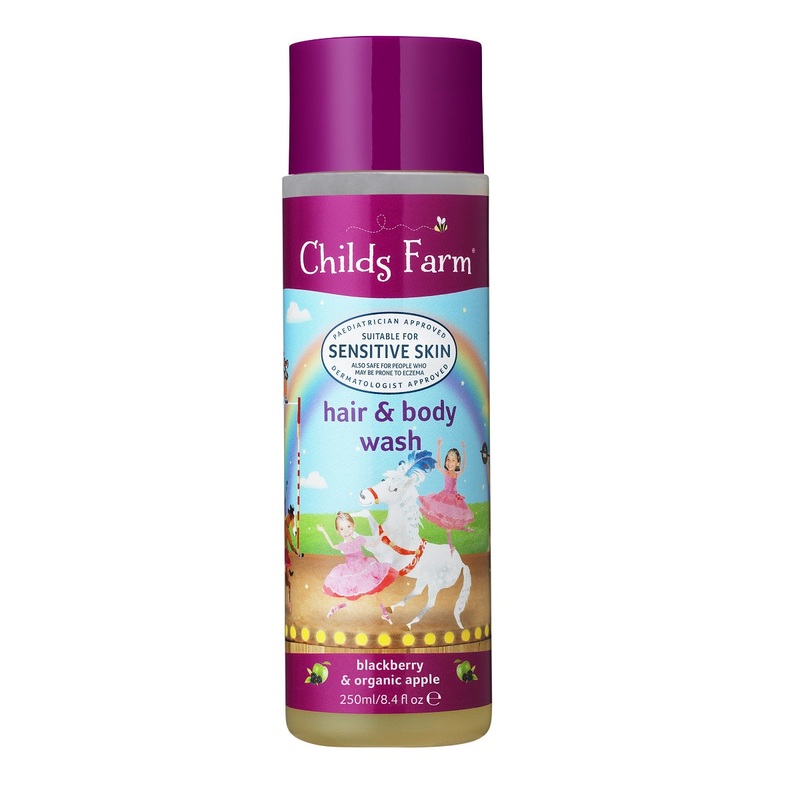 Childs Farm Hair & Body Wash Blackberry & Apple 250ml.