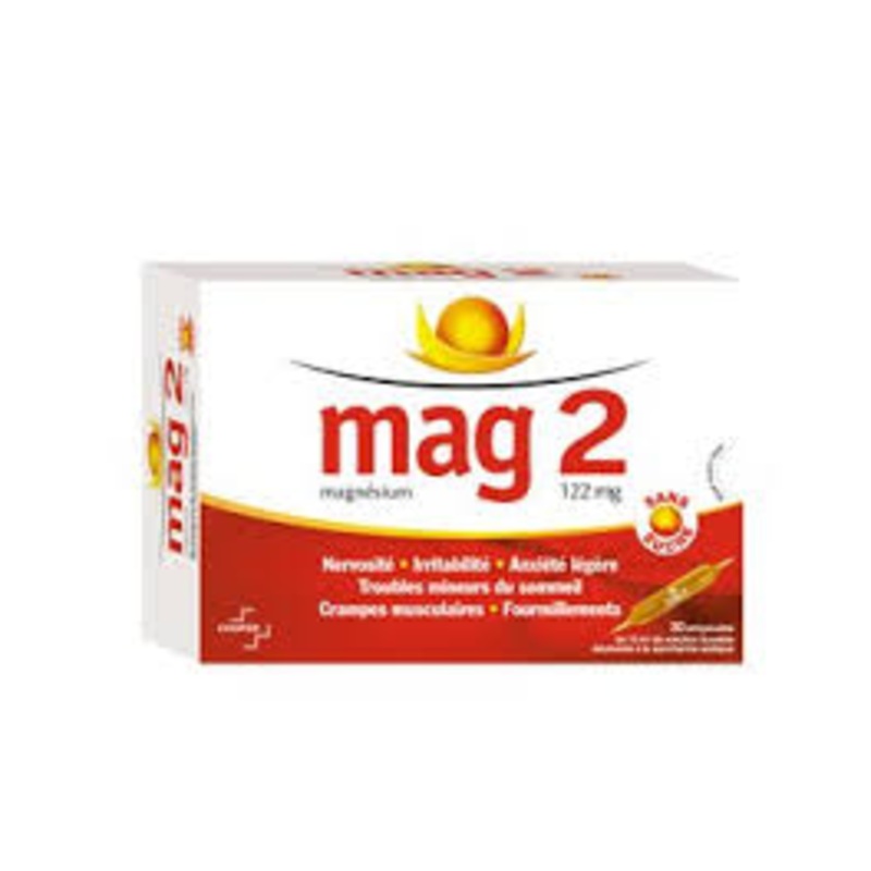Cooper – Mag2 Magnesium 122mg 30 Vials