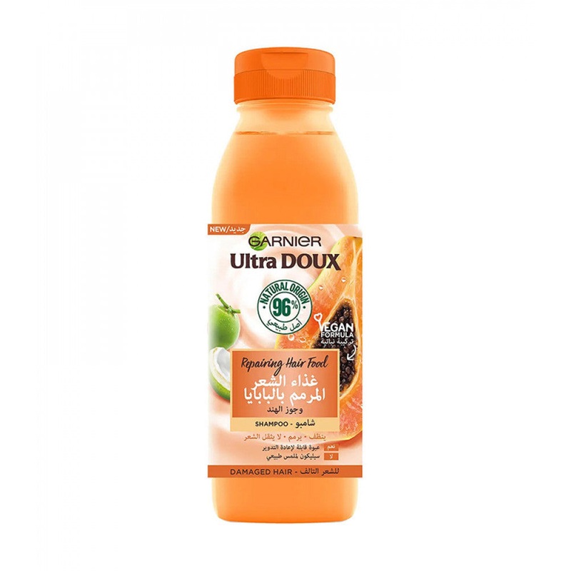 Garnier Ultra Doux Repairing Papaya Hair Food Shampoo 350ml