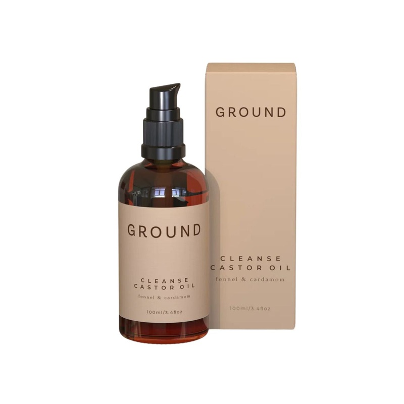 GROUND Cleanse Castor Oil 100ml