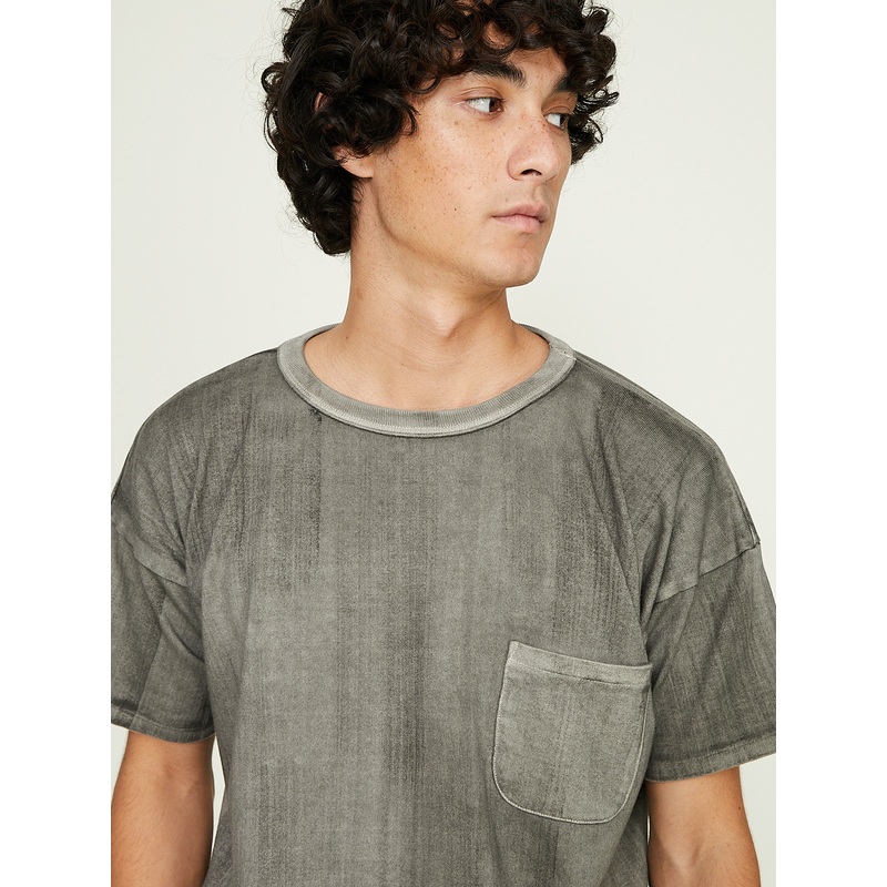 Lot.601 Tee Shirt in Hand Drawn Sumi