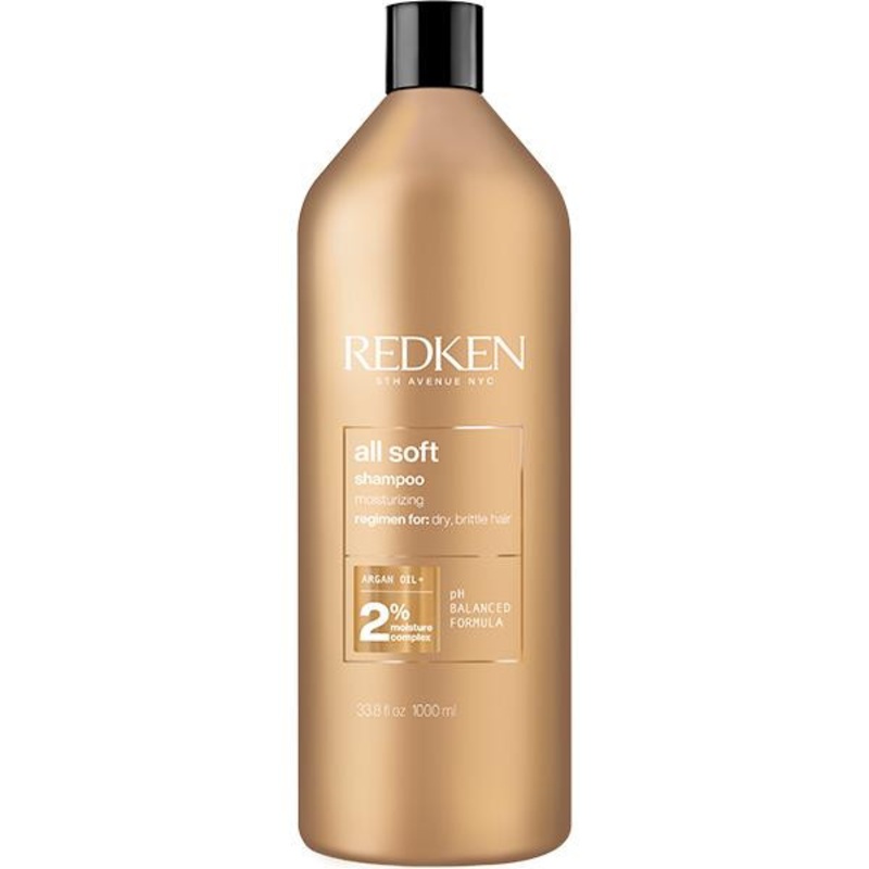 Redken — All soft shampoo 33.8oz