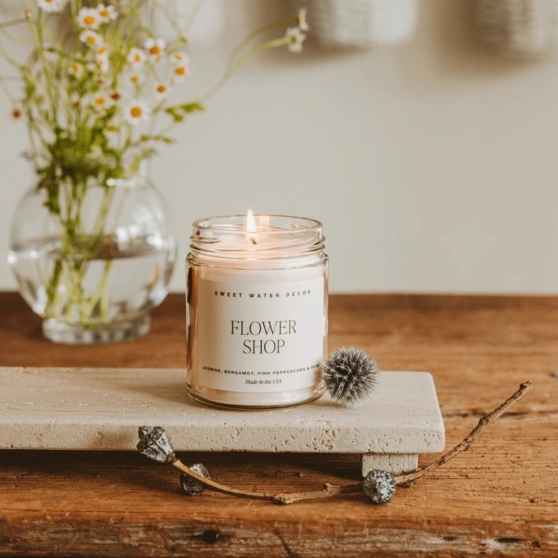 Sojawachskerze “FLOWER SHOP” | SWEET WATER DECOR