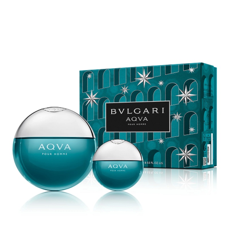 Bvlgari – Aqva Pour Homme Set ( EDT 100ml + EDT 15ml )