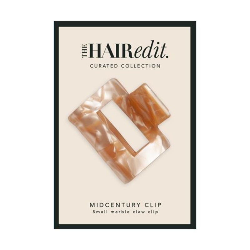 THE HAIR edit — Midcentury Clip – Latte Marble