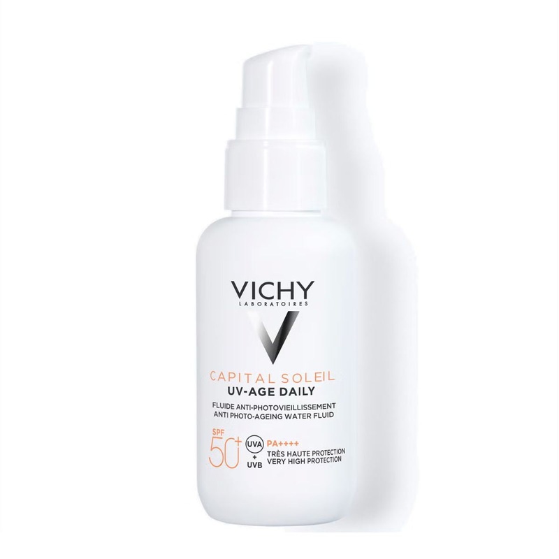 VICHY Capital Soleil UV-Age Daily Invisible Face Sun Protection with Niacinamide SPF50+ 40ml