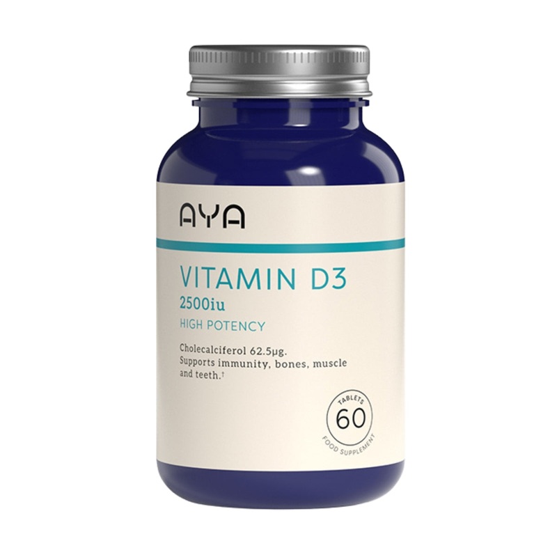 AYA Vitamin D3 2500IU Tablets x60