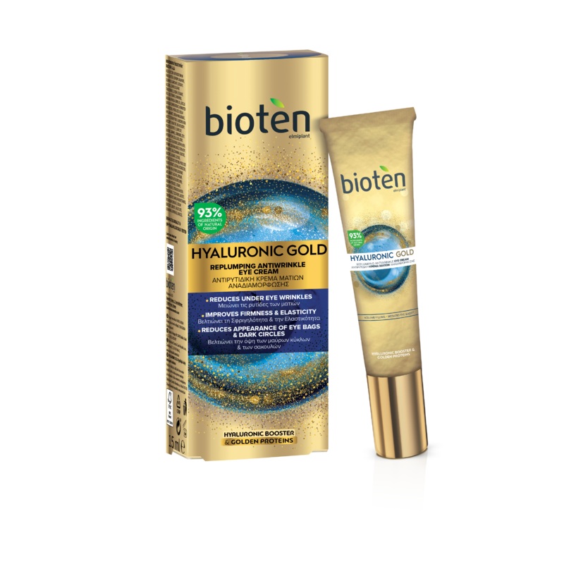 Bioten Hyaluronic Gold Eye Cream 15ml