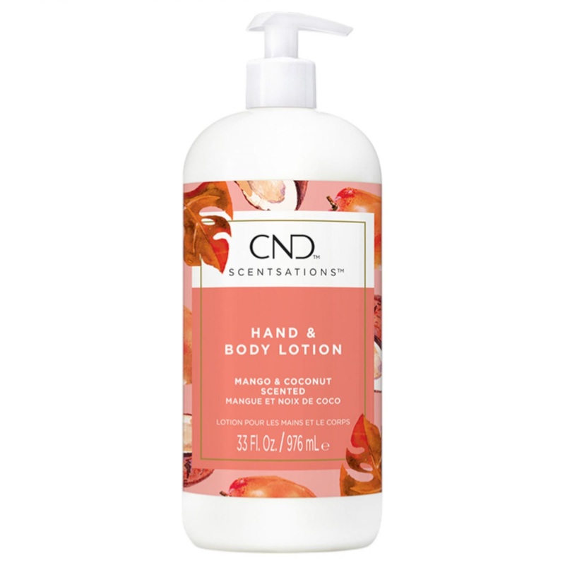 CND — Hand and Body Lotion – Mango & Coconut 33oz