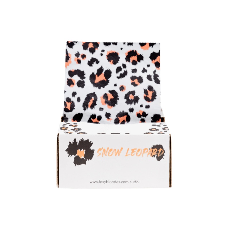 FOXY BLONDES SNOW LEOPARD POP UP FOIL – 27CM 500 SHEETS