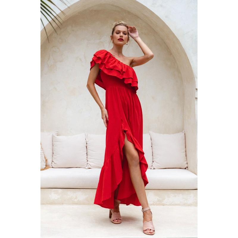 Guadalupe Ruffled Maxi Dress