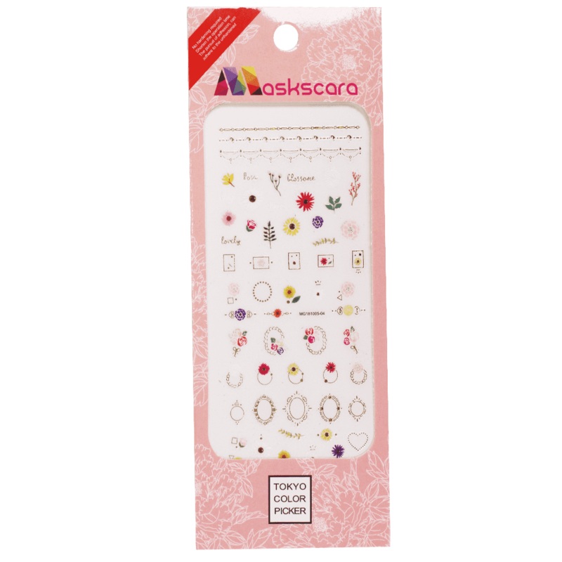Nail Art Sticker – Floral (MG181005-04)