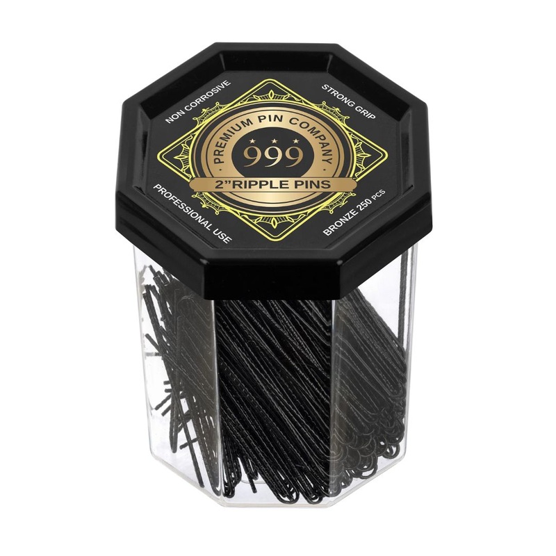 DATELINE 999 RIPPLE PINS 2″ BLACK
