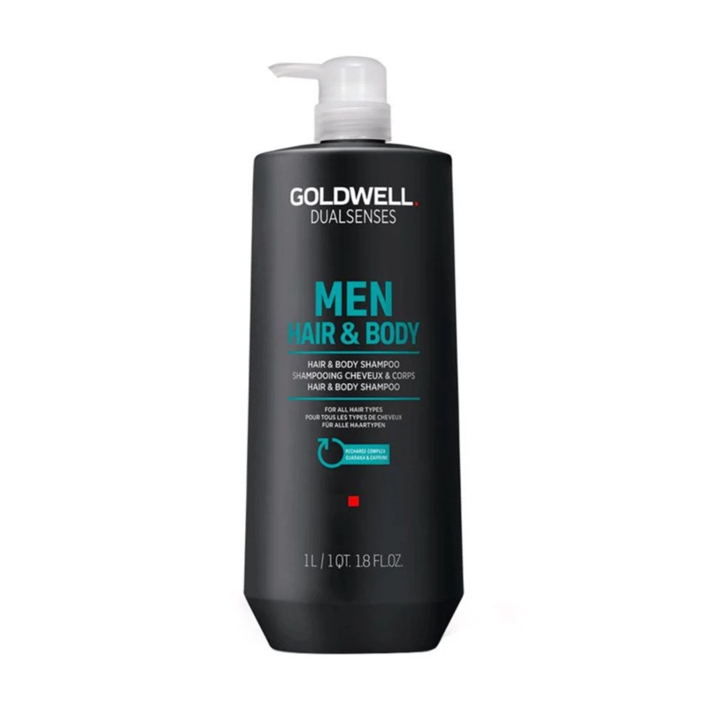 GOLDWELL DUALSENSES MEN HAIR & BODY SHAMPOO 1L